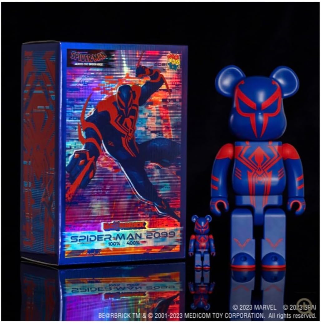 楽天市場】ベアブリック BE@RBRICK スパイダーマン 2099 アクロス・ザ