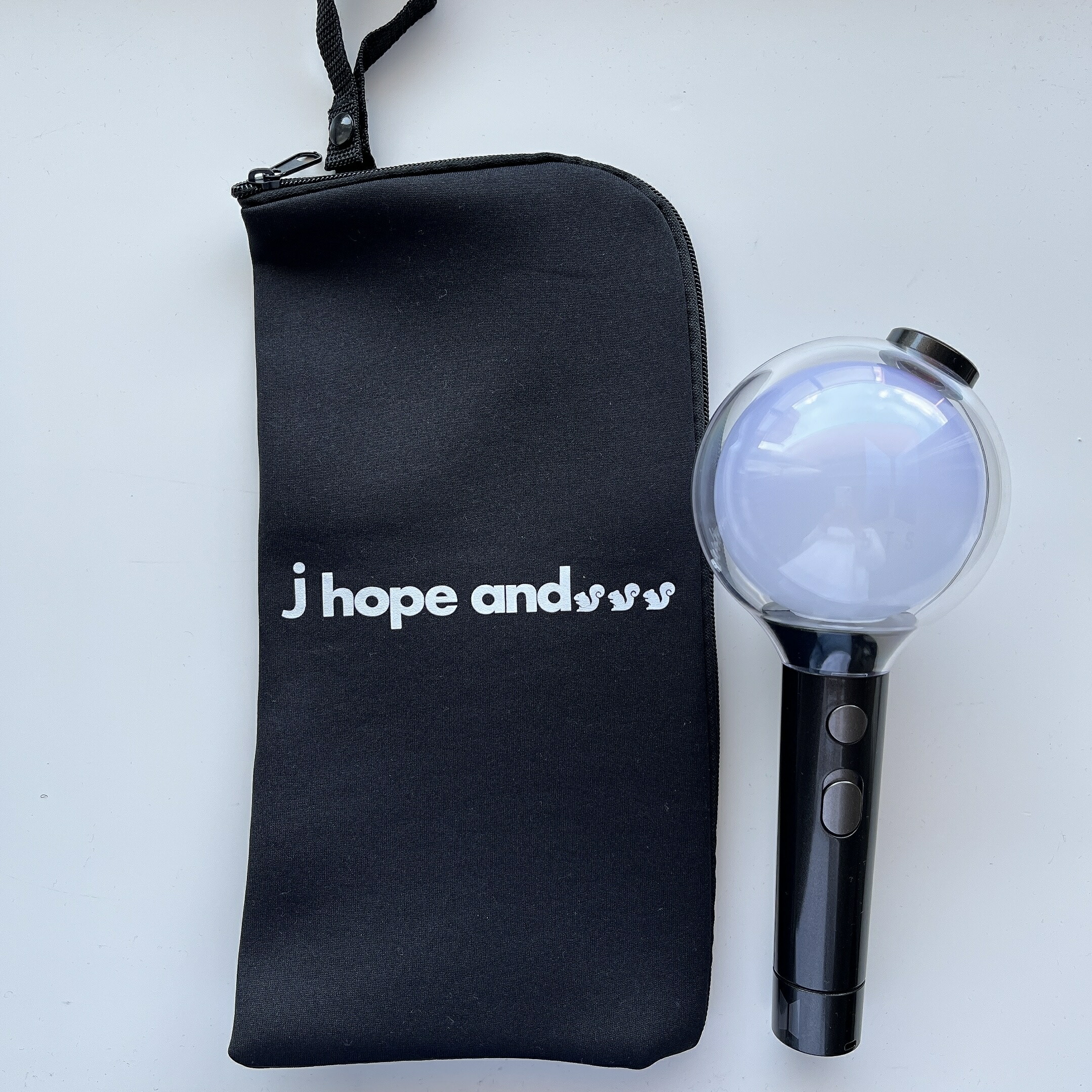 楽天市場】bts アミボム ペンライトケース 超軽量 保護 袋 ポーチ