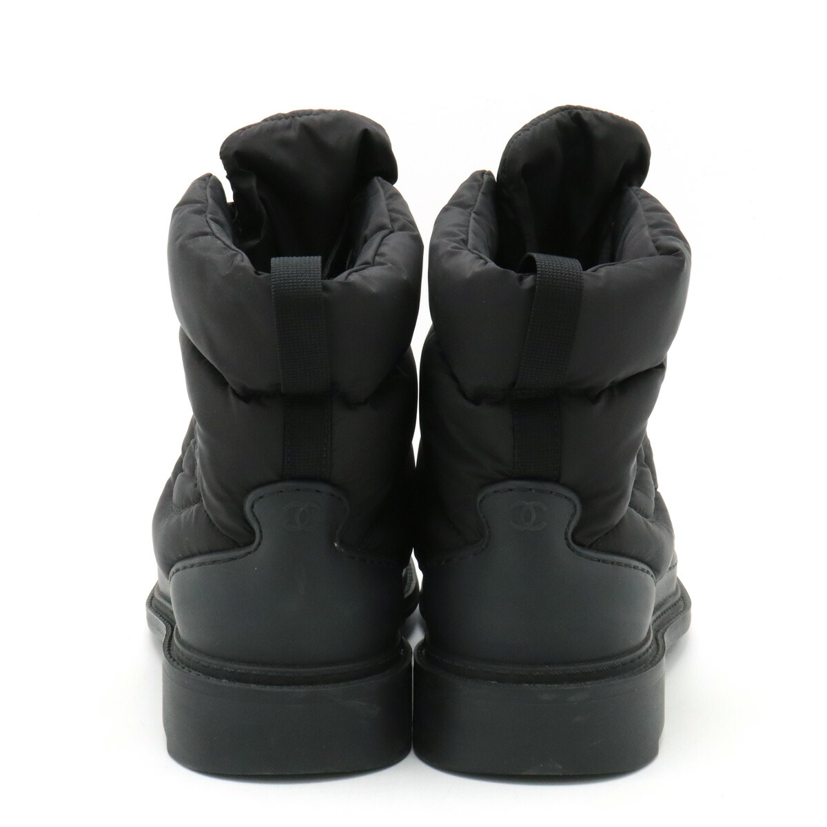 楽天市場】【靴】CHANEL シャネル ココマーク スノーブーツ ショート