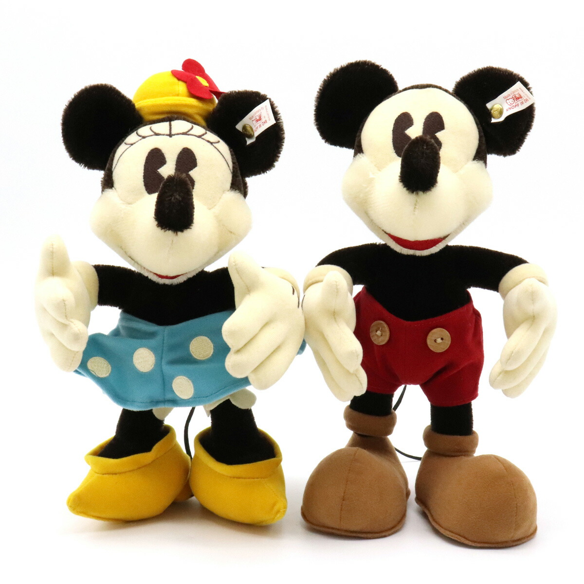 楽天市場】STEIFF シュタイフ MICKEY&MINNIE ミッキー ミニー ミッキー