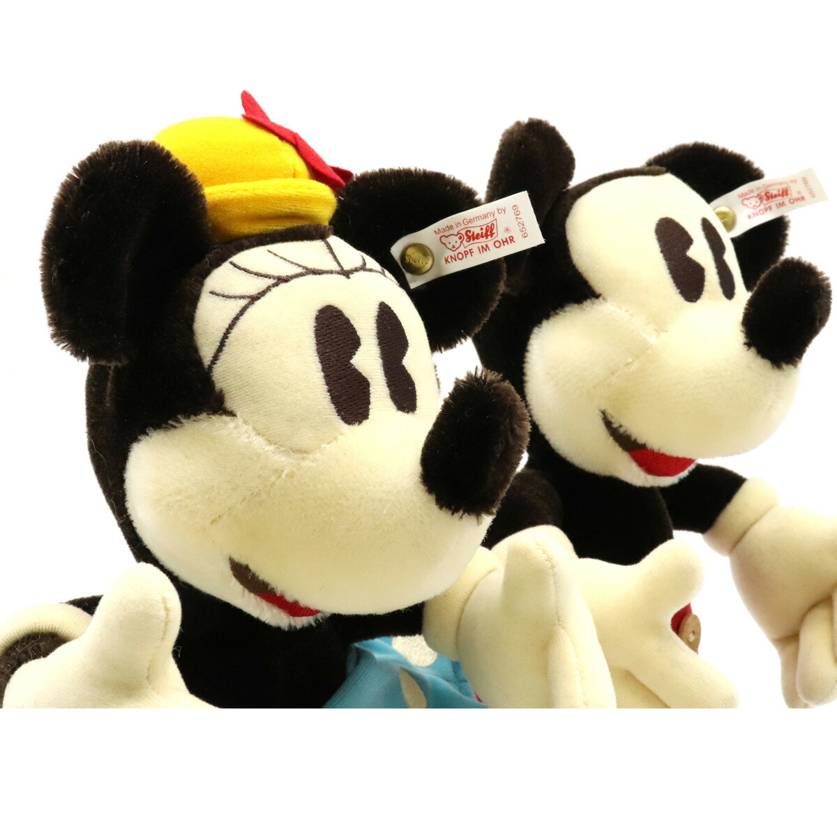 楽天市場】STEIFF シュタイフ MICKEY&MINNIE ミッキー ミニー ミッキー