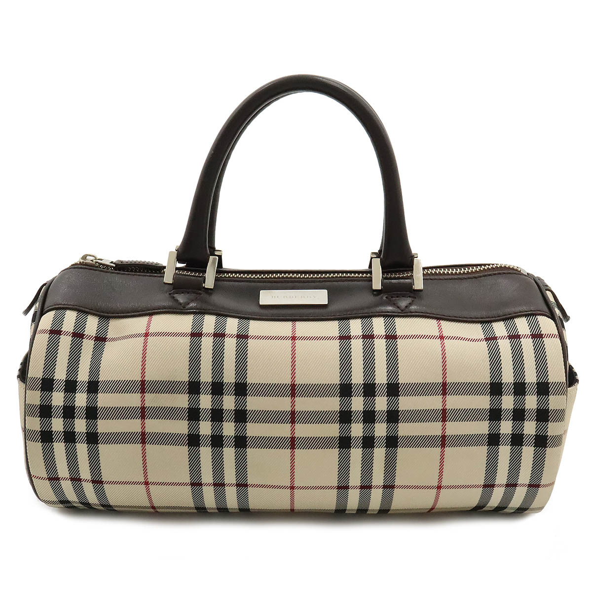 楽天市場】BURBERRY バーバリー ノバチェック チェック柄 ハンドバッグ