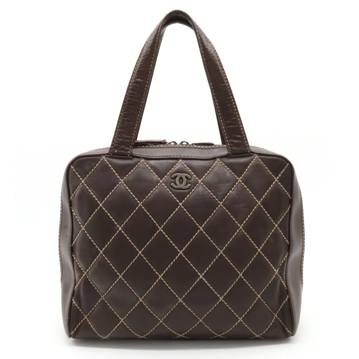 楽天市場】CHANEL シャネル ワイルドステッチ ココマーク トートバッグ