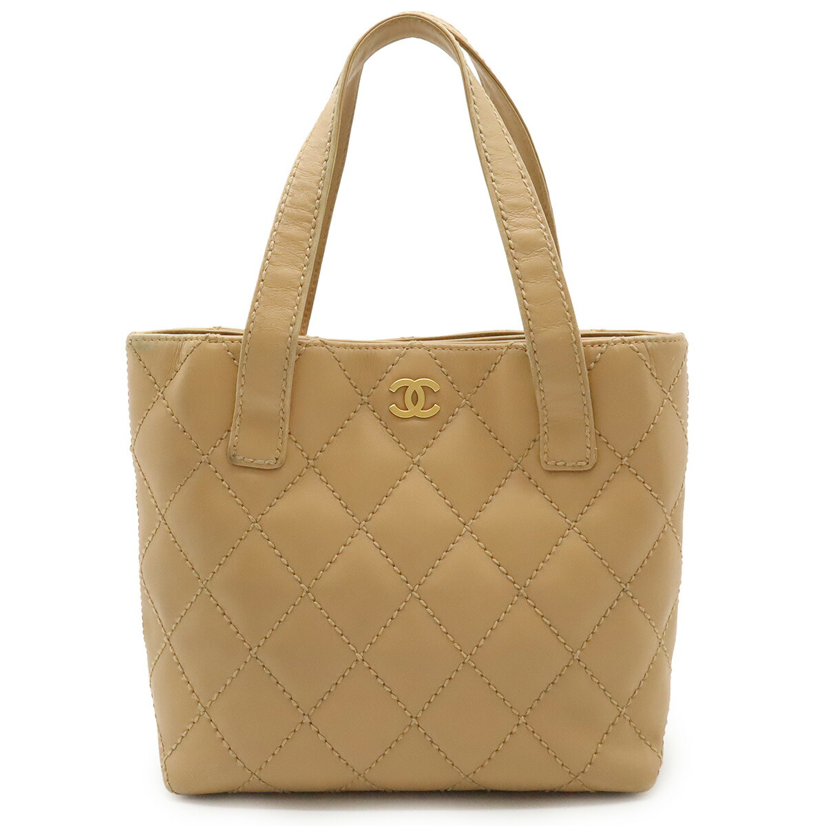楽天市場】CHANEL シャネル ワイルドステッチ ココマーク トートバッグ