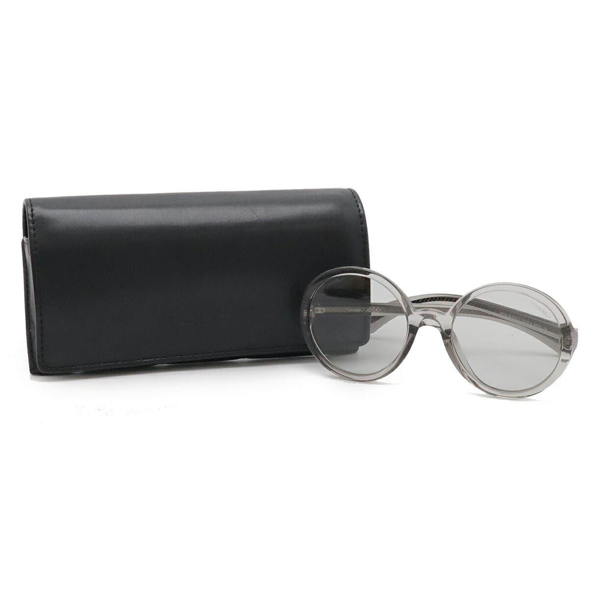 たきや 様 CHANEL シャネル サングラス スモークレンズ クリアーグレー