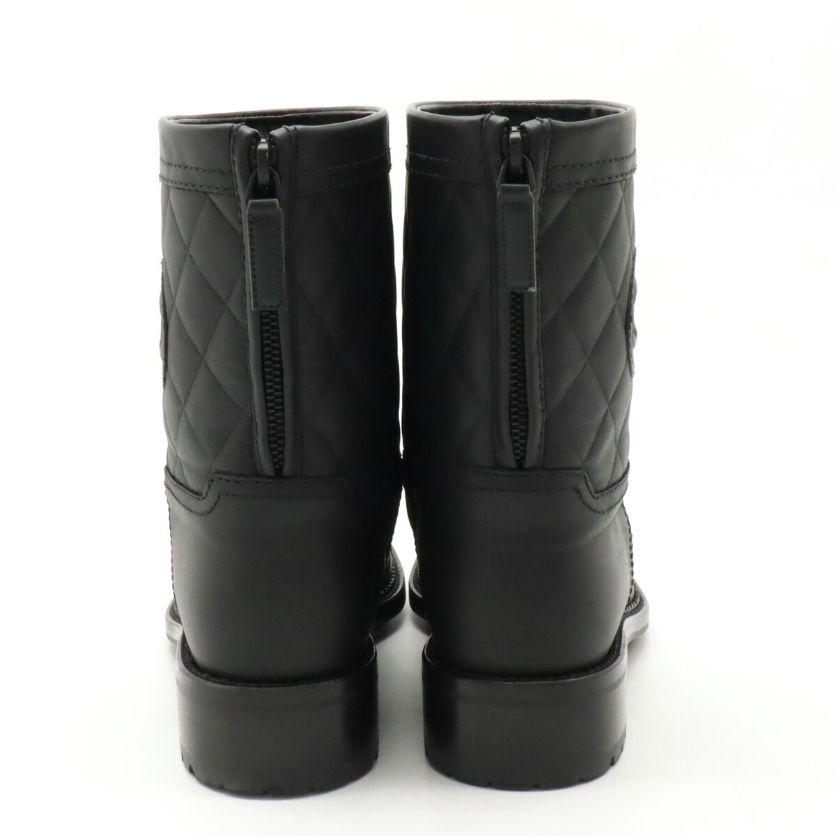 楽天市場】CHANEL シャネル ココマーク マトラッセ エンジニアブーツ