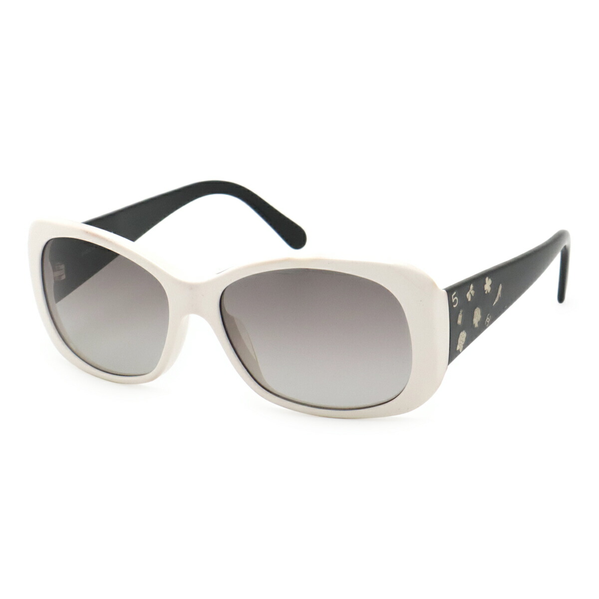 楽天市場】シャネル chanel サングラス ホワイトの通販