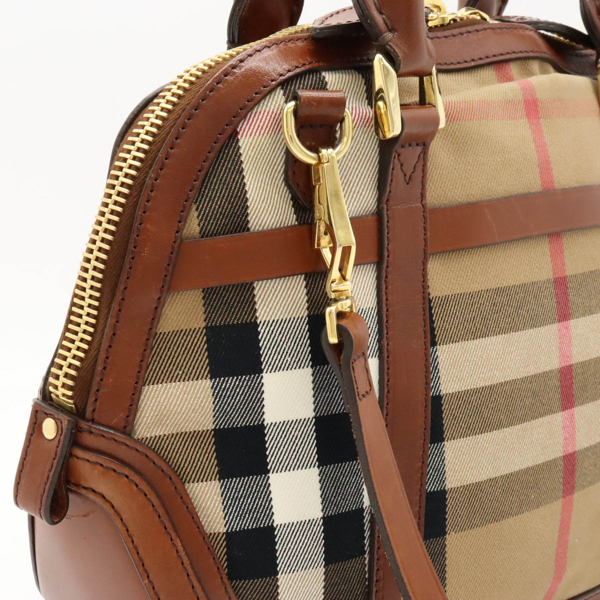 楽天市場】【バッグ】BURBERRY バーバリー ノバチェック ハンドバッグ