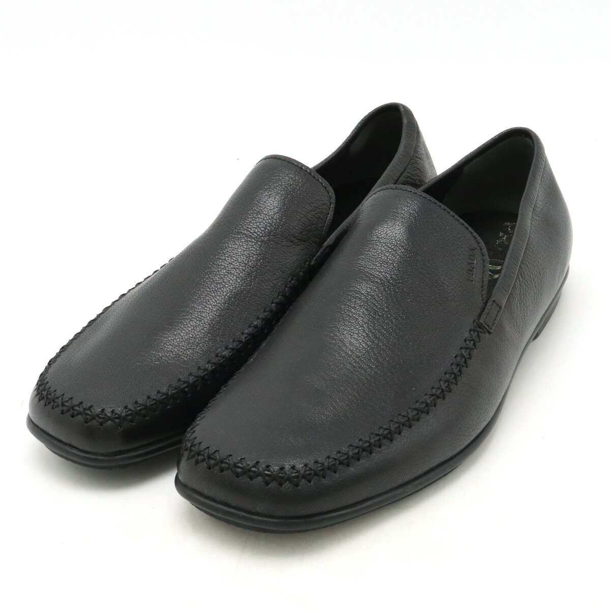 楽天市場】PRADA プラダ MADRAS PESANTE スリッポン ドライビング