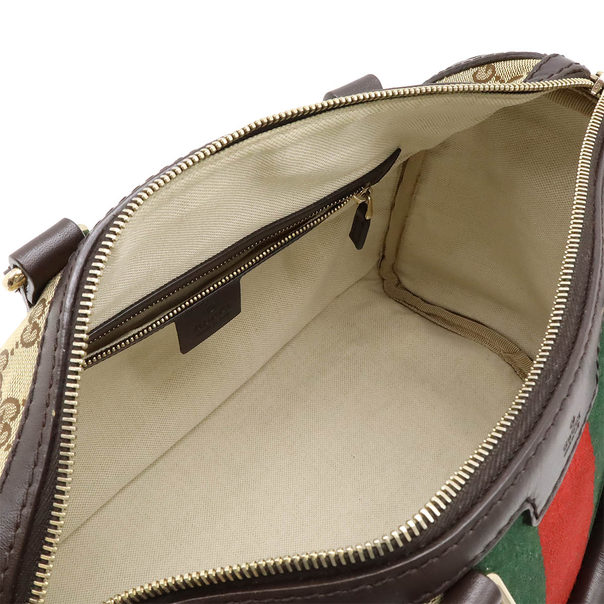 楽天市場】GUCCI グッチ GGキャンバス シェリーライン ハンドバッグ