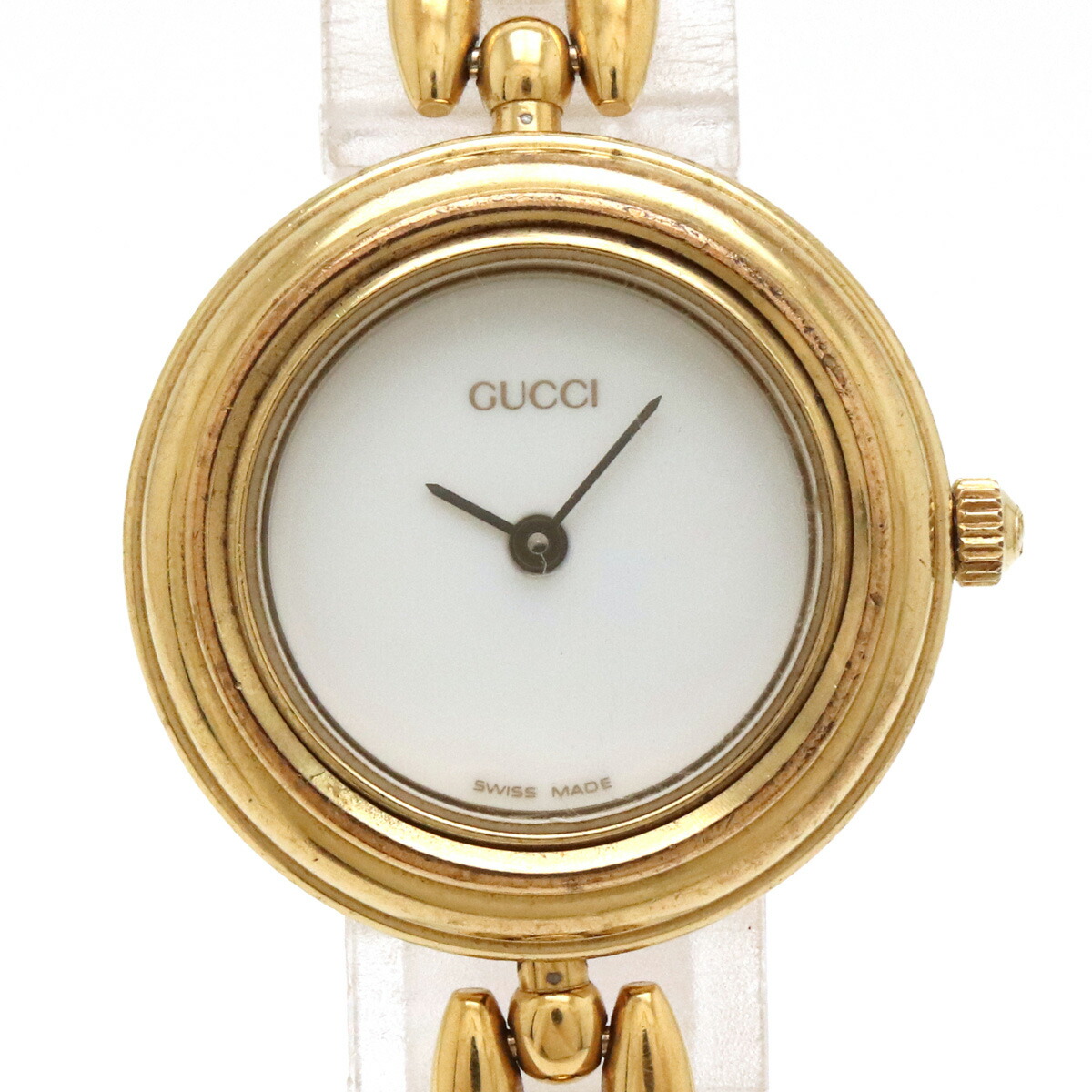 楽天市場】【ウォッチ】GUCCI グッチ チェンジベゼル ホワイト文字盤