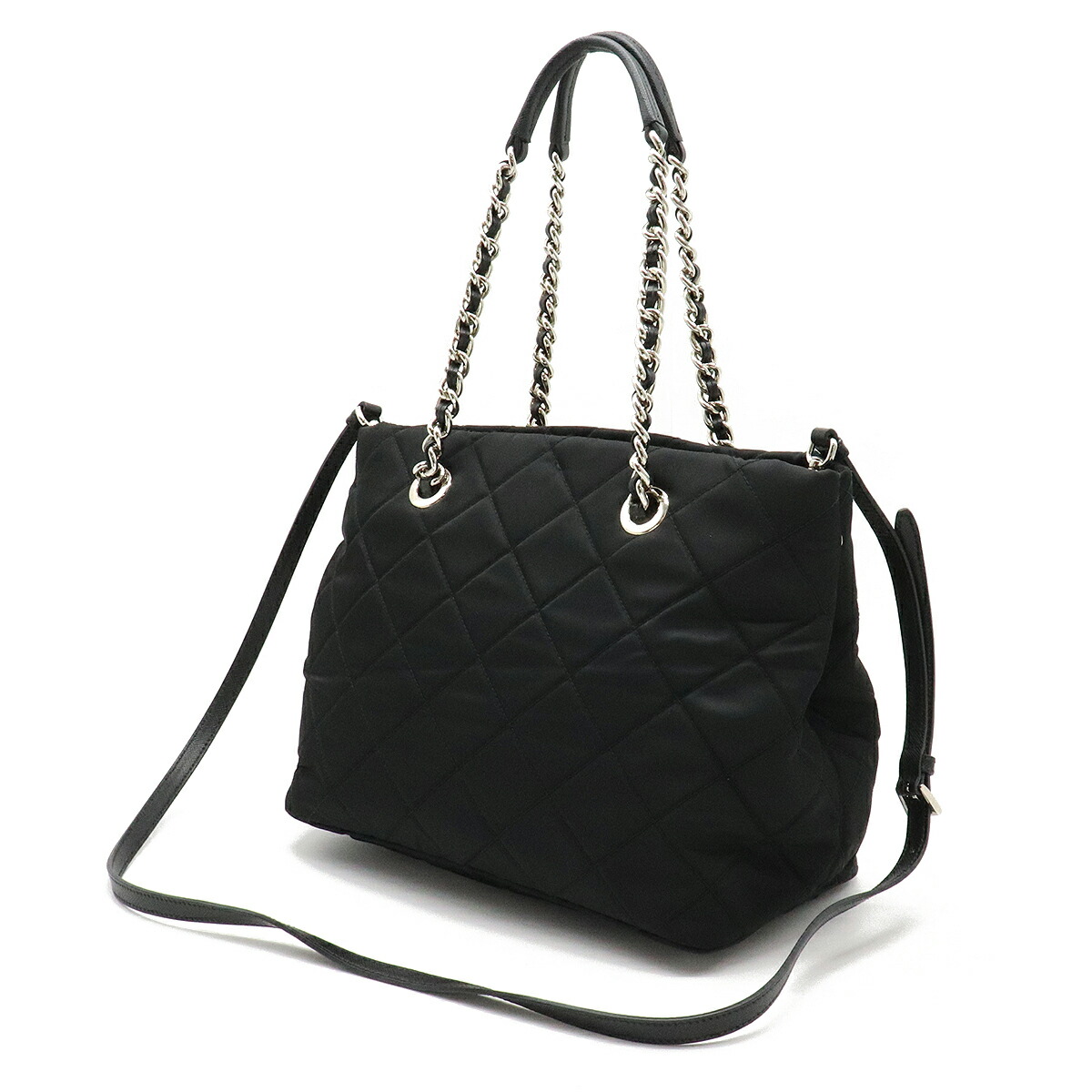 楽天市場】【バッグ】PRADA プラダ キルティング トートバッグ