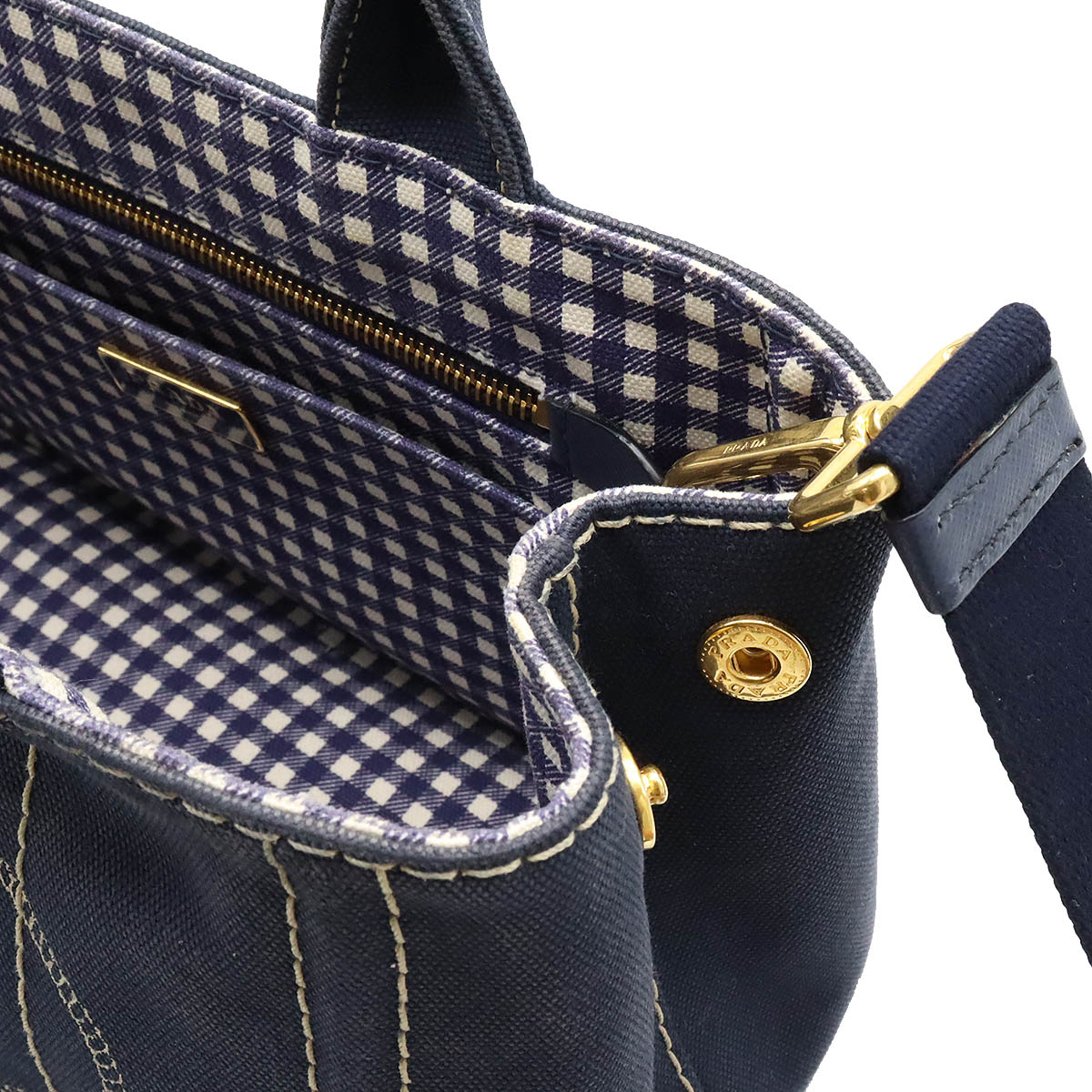 楽天市場】【バッグ】PRADA プラダ CANAPA カナパ トートバッグ 2WAY