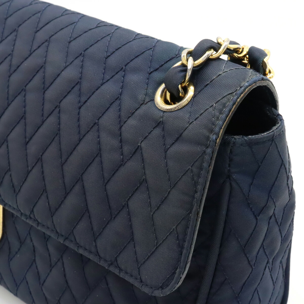 楽天市場】【バッグ】PRADA プラダ キルティング チェーンショルダー