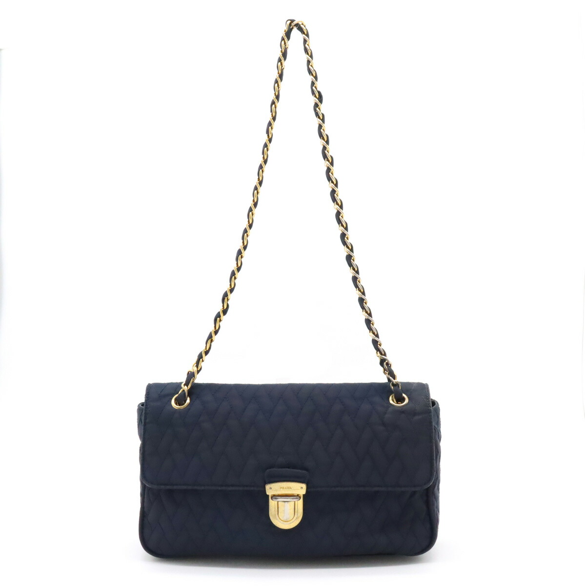 楽天市場】【バッグ】PRADA プラダ キルティング チェーンショルダー