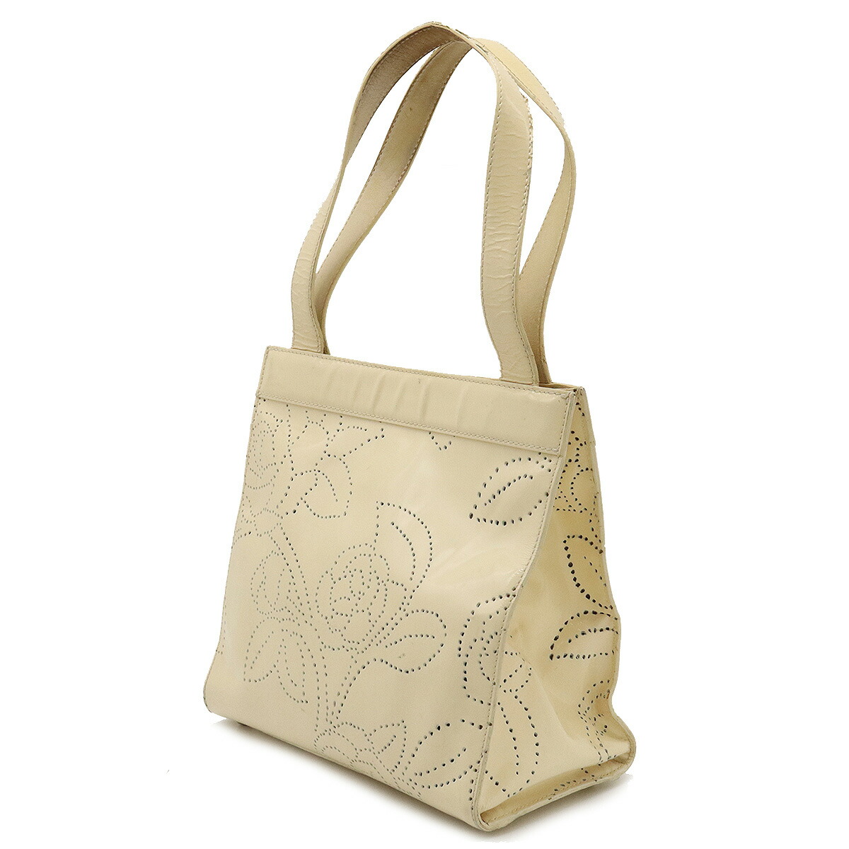 楽天市場】【バッグ】CHANEL シャネル ココマーク カメリア パンチング