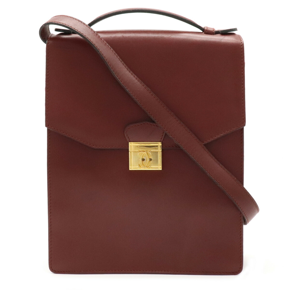 楽天市場】【バッグ】Cartier カルティエ マストライン スクエア