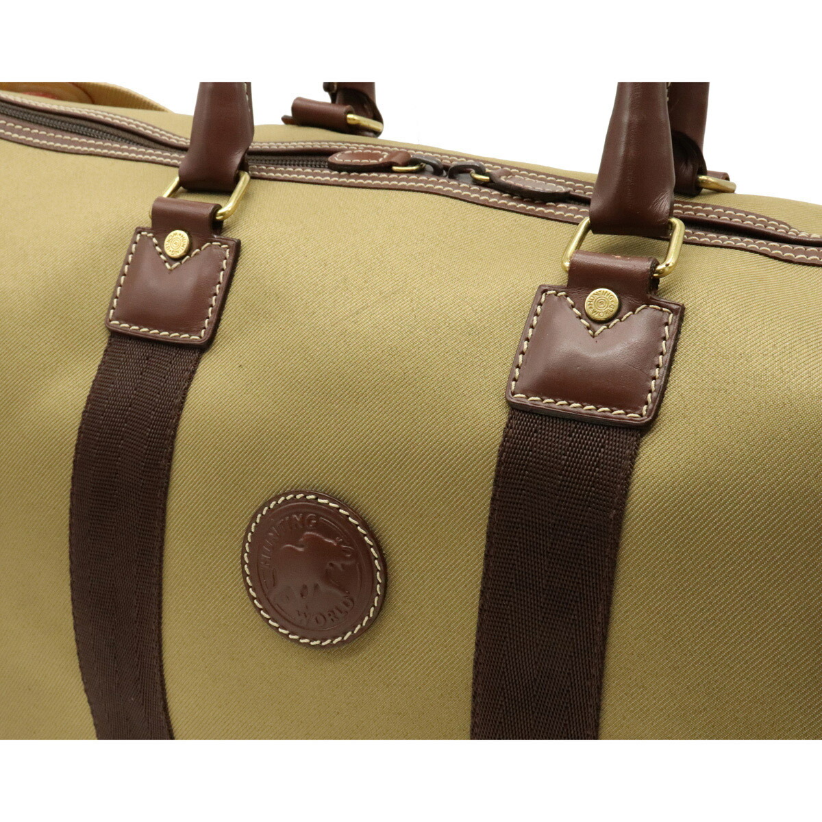 極美品✨HUNTING WORLD サファリ トゥデイ 2way ボストンバッグ 楽天