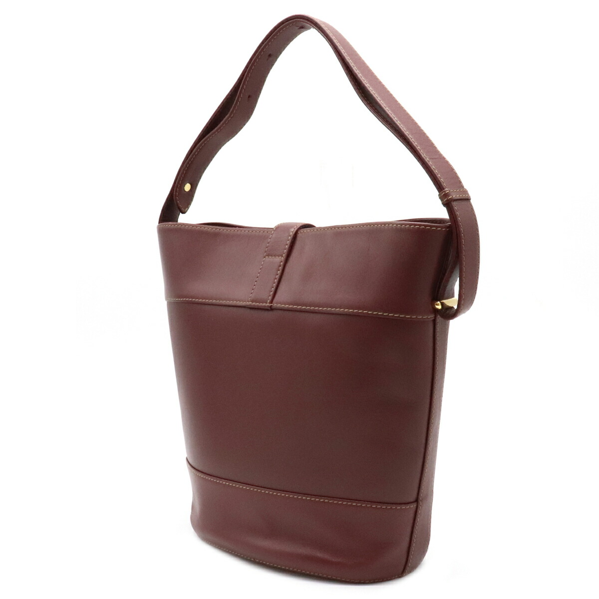 楽天市場】【バッグ】Cartier カルティエ マストライン バケツ型