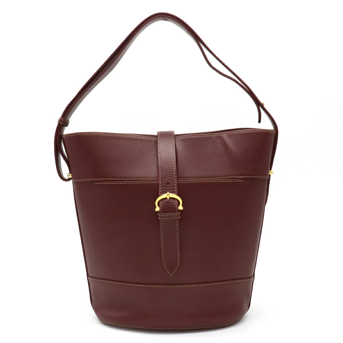 楽天市場】【バッグ】Cartier カルティエ マストライン バケツ型