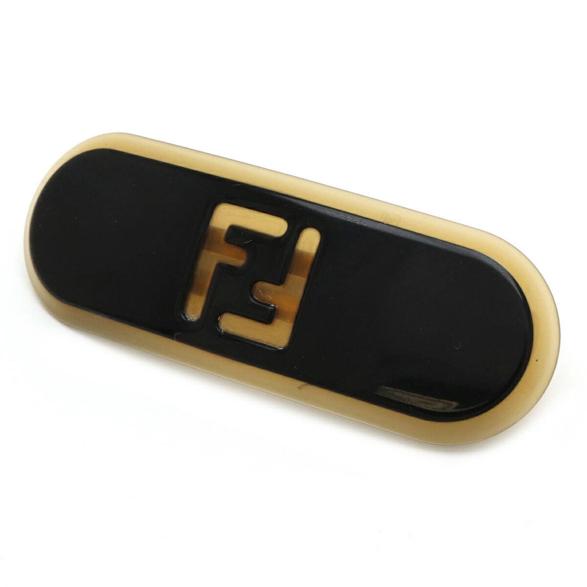 楽天市場】FENDI フェンディ バレッタ ヘアクリップ ヘアアクセサリー