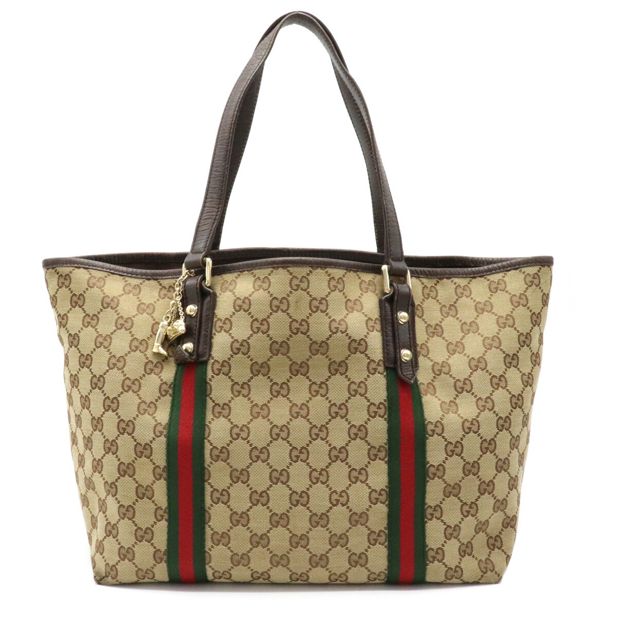 楽天市場】【バッグ】GUCCI グッチ GGキャンバス シェリーライン