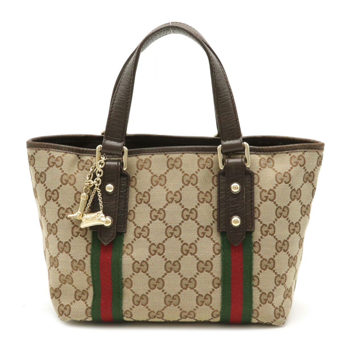 楽天市場】【バッグ】GUCCI グッチ GGキャンバス シェリーライン