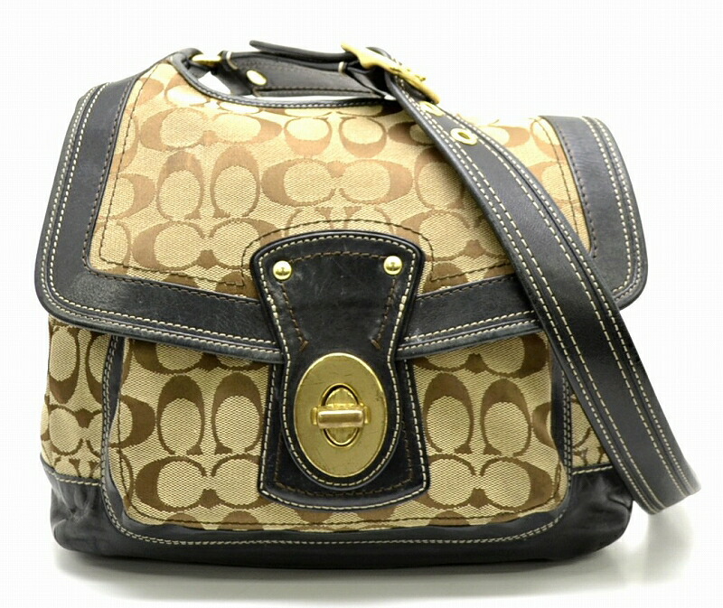 楽天市場】【バッグ】COACH コーチ シグネチャー ショルダーバッグ