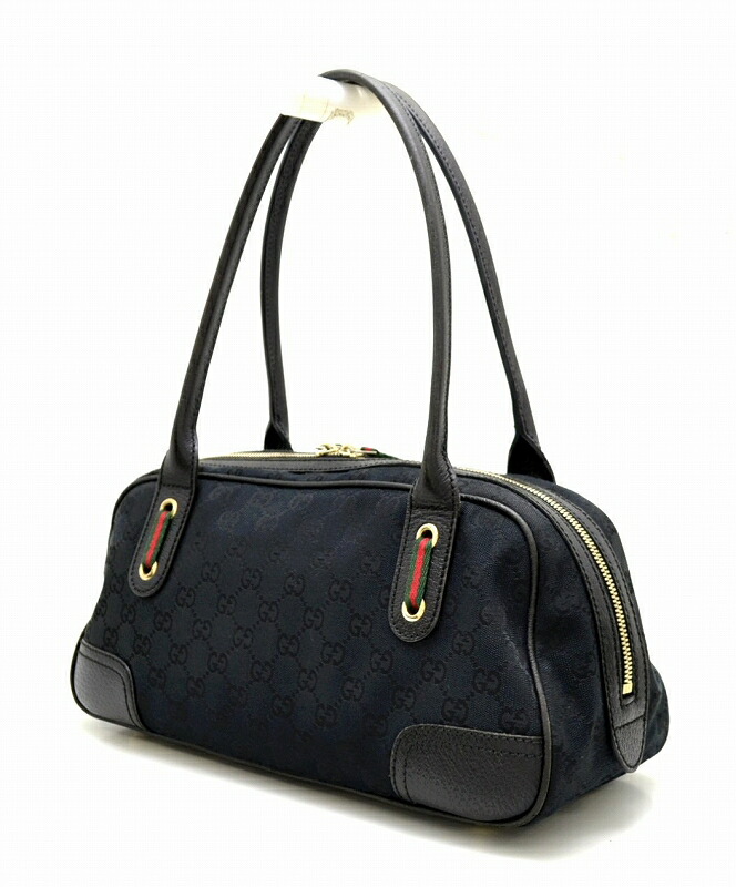 楽天市場】【中古】【バッグ】GUCCI グッチ GGキャンバス プリンシー