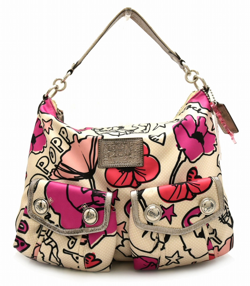 楽天市場】【バッグ】COACH コーチ ポピー 2WAY ワンショルダー