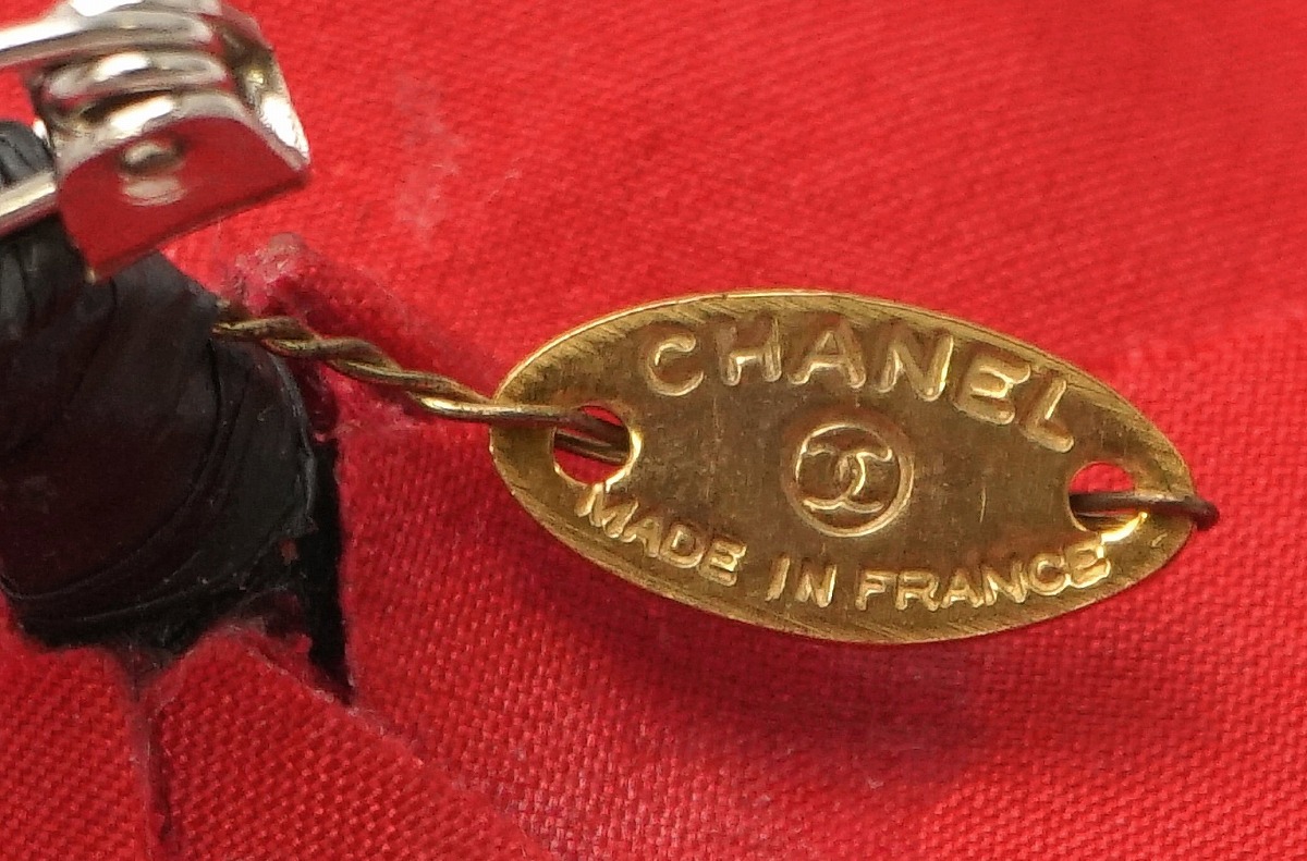 楽天市場】CHANEL シャネル カメリア コサージュ ピンブローチ 赤