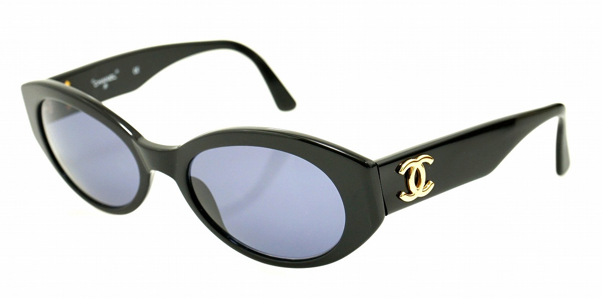 楽天市場】CHANEL シャネル サングラス ココマーク スモーク 黒