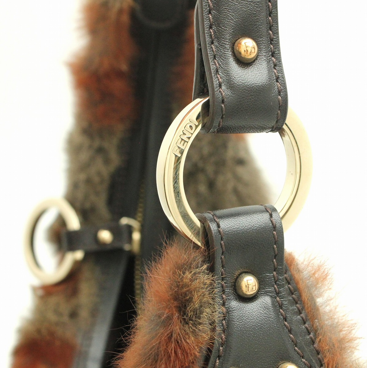 楽天市場】【バッグ】FENDI フェンディ ファー ラビット ショルダー