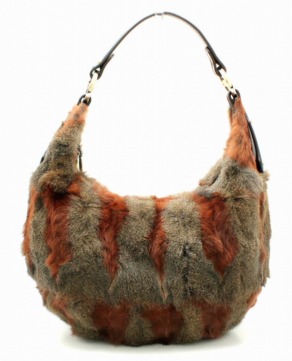 楽天市場】【バッグ】FENDI フェンディ ファー ラビット ショルダー