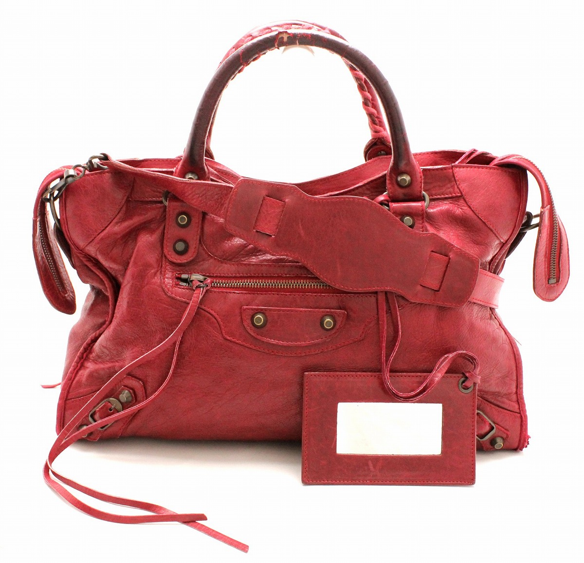 楽天市場】【バッグ】BALENCIAGA バレンシアガ ザ シティ ハンドバッグ