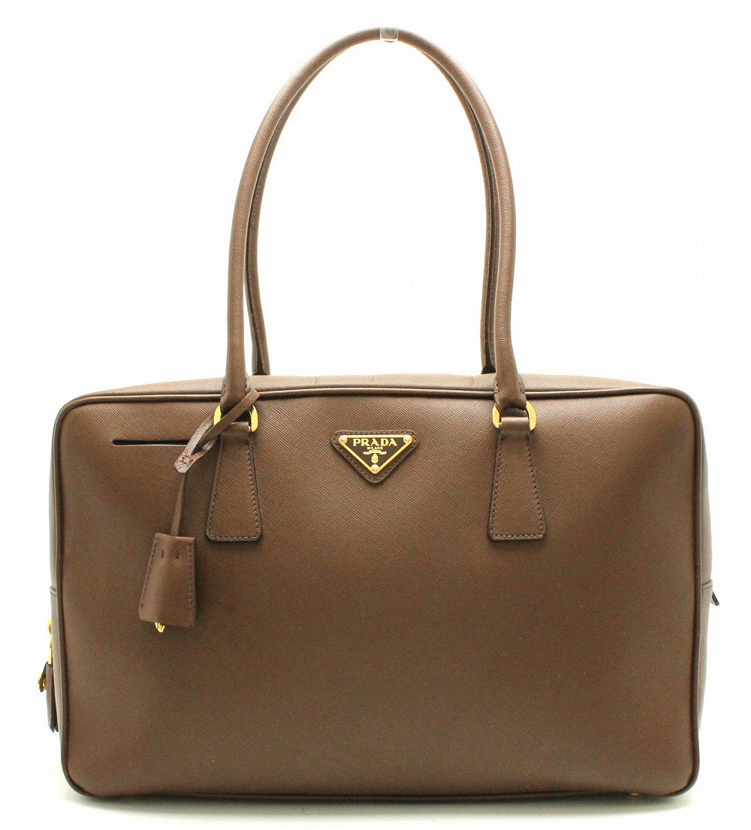 専用づかちん様】 PRADA ビジネスバッグ ベージュ ブラウン 専用づか