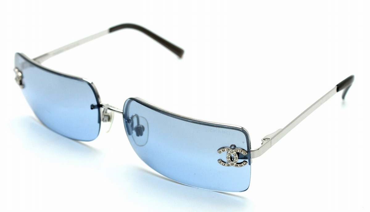 楽天市場】CHANEL シャネル サングラス ココマーク ラインストーン