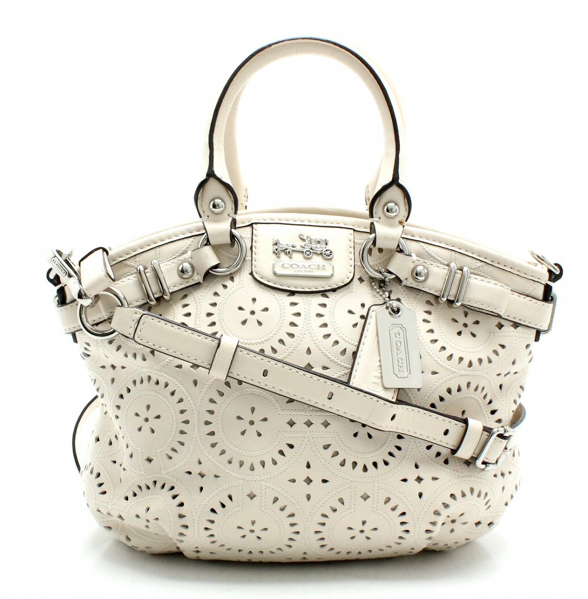 楽天市場】【バッグ】COACH コーチ マディソン レザー ミニ ソフィア