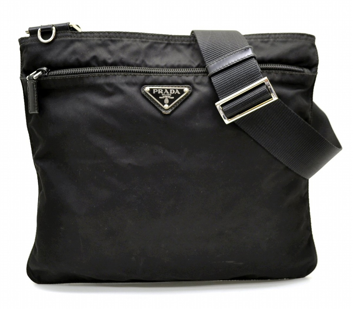 楽天市場】【バッグ】PRADA プラダ ナイロン ショルダーバッグ マチ