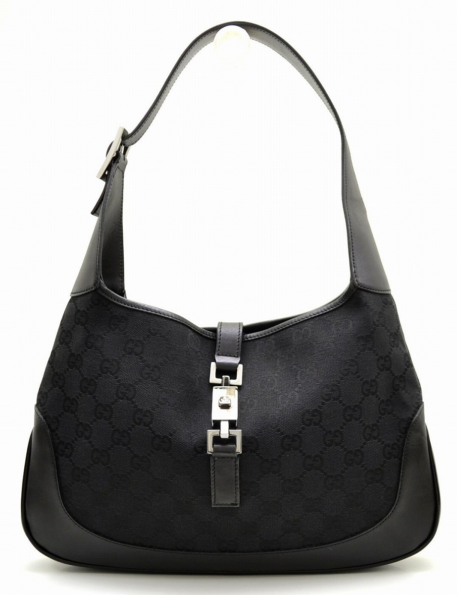 楽天市場】【バッグ】GUCCI グッチ ジャッキー GGキャンバス レザー