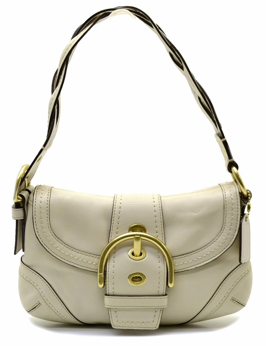 楽天市場】【バッグ】COACH コーチ ソーホー ブレイデッド スモール