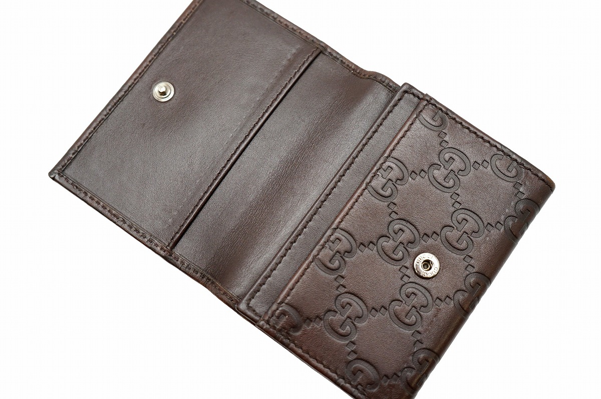 楽天市場】GUCCI グッチ グッチシマ GG柄 レザー カードケース パス