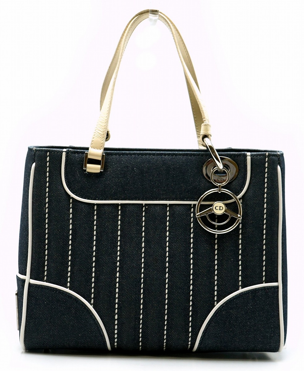 楽天市場】【バッグ】Christian Dior クリスチャン ディオール デニム