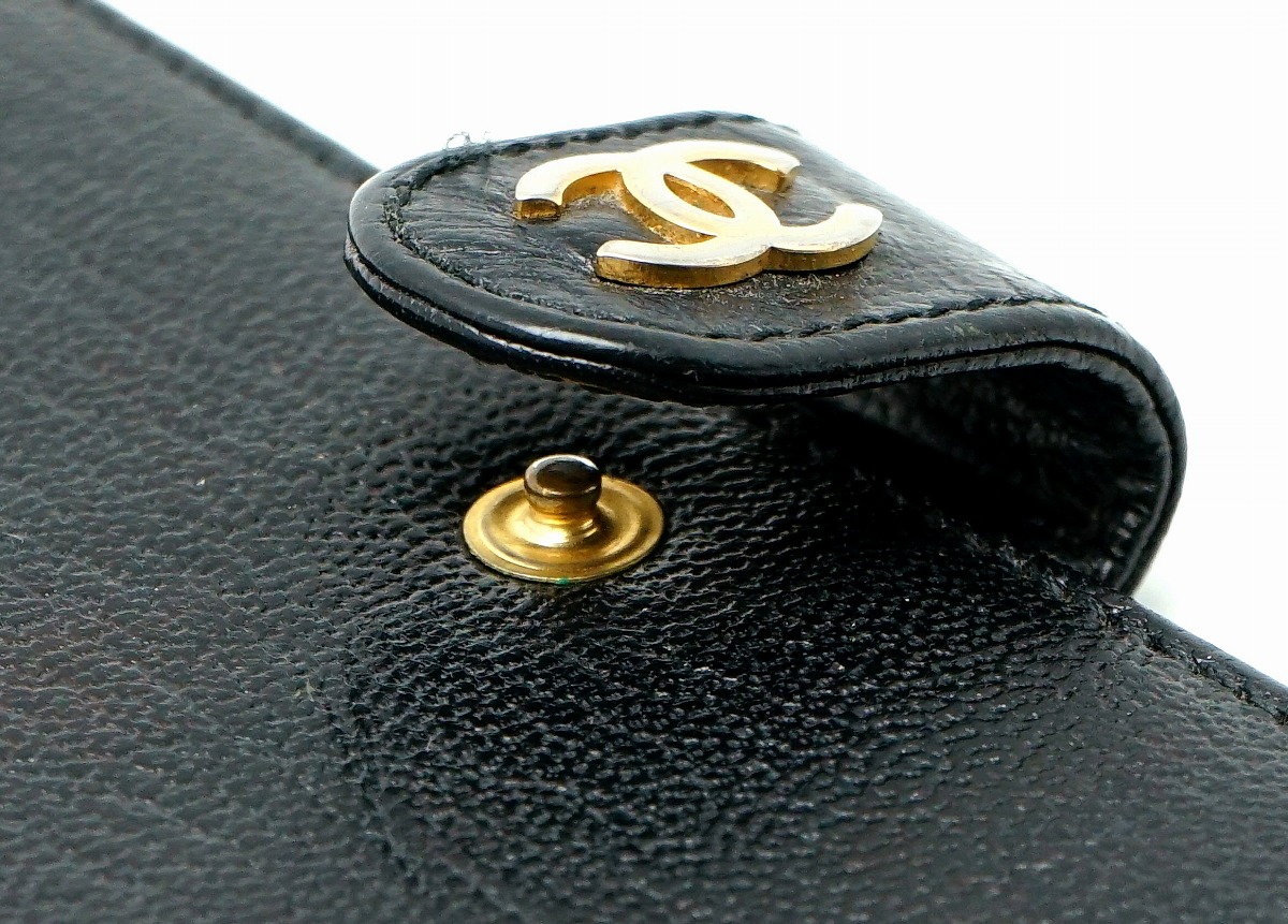 楽天市場】CHANEL シャネル ココマーク 手帳カバー 6穴式 システム手帳