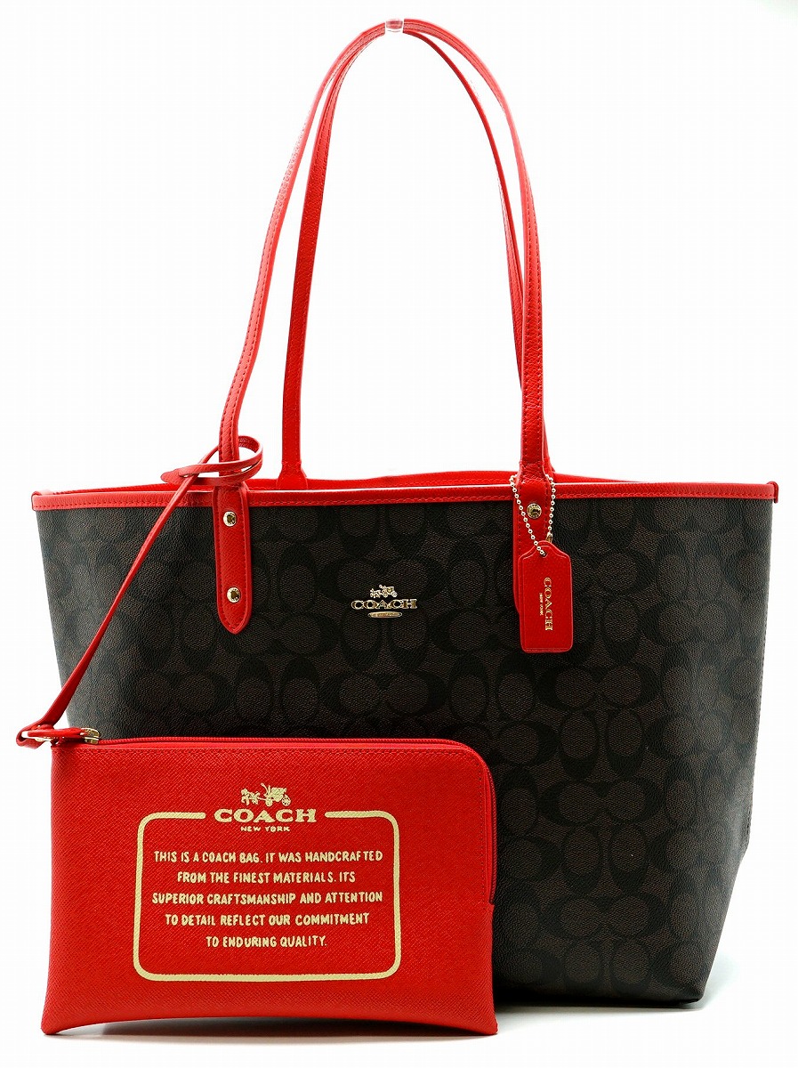 楽天市場】【新品未使用品】【バッグ】COACH コーチ シグネチャー
