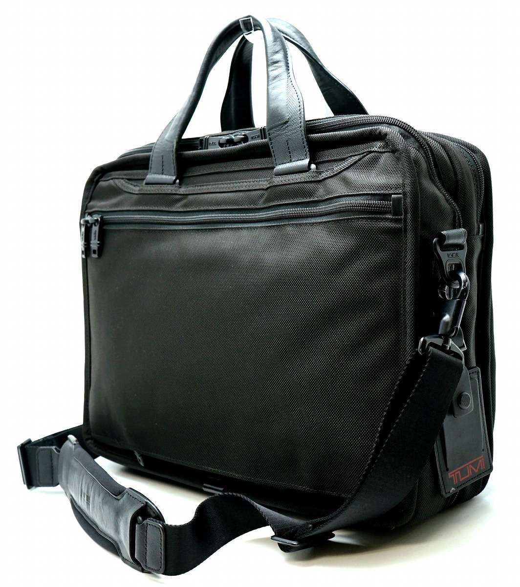 ひろたけTUMI ALPHA2 3WAY ブリーフケース ブラック【中古】 ひろたけ