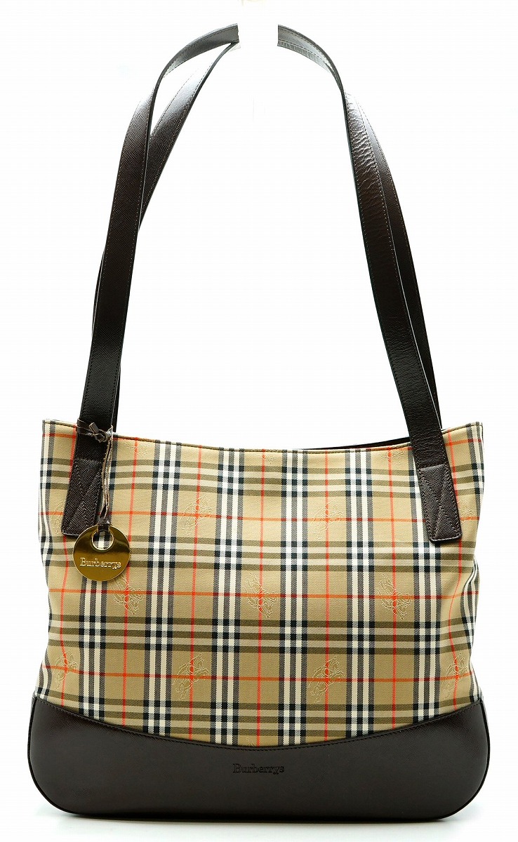 楽天市場】【バッグ】BURBERRY バーバリー チェック ショルダーバッグ