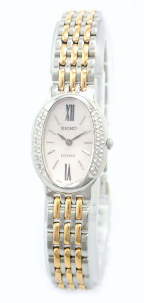 楽天市場】【ウォッチ】SEIKO セイコー エクセリーヌ ダイヤベゼル
