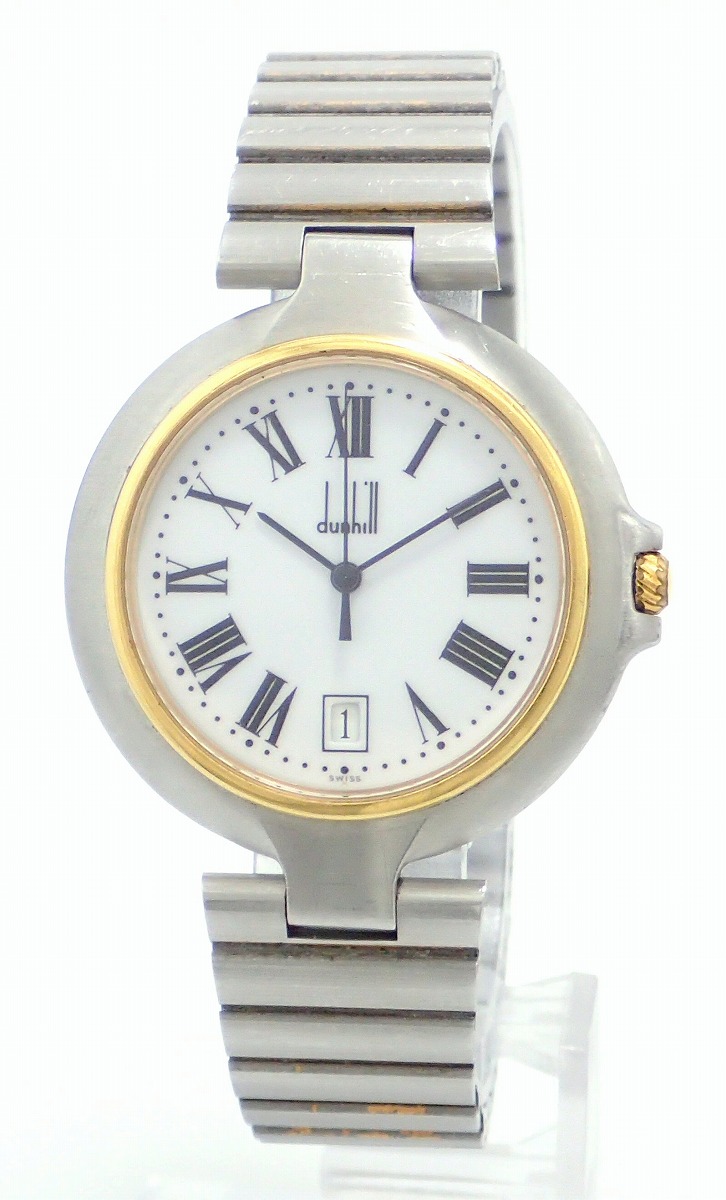 楽天市場】【ウォッチ】dunhill ダンヒル ミレニアム デイト ホワイト