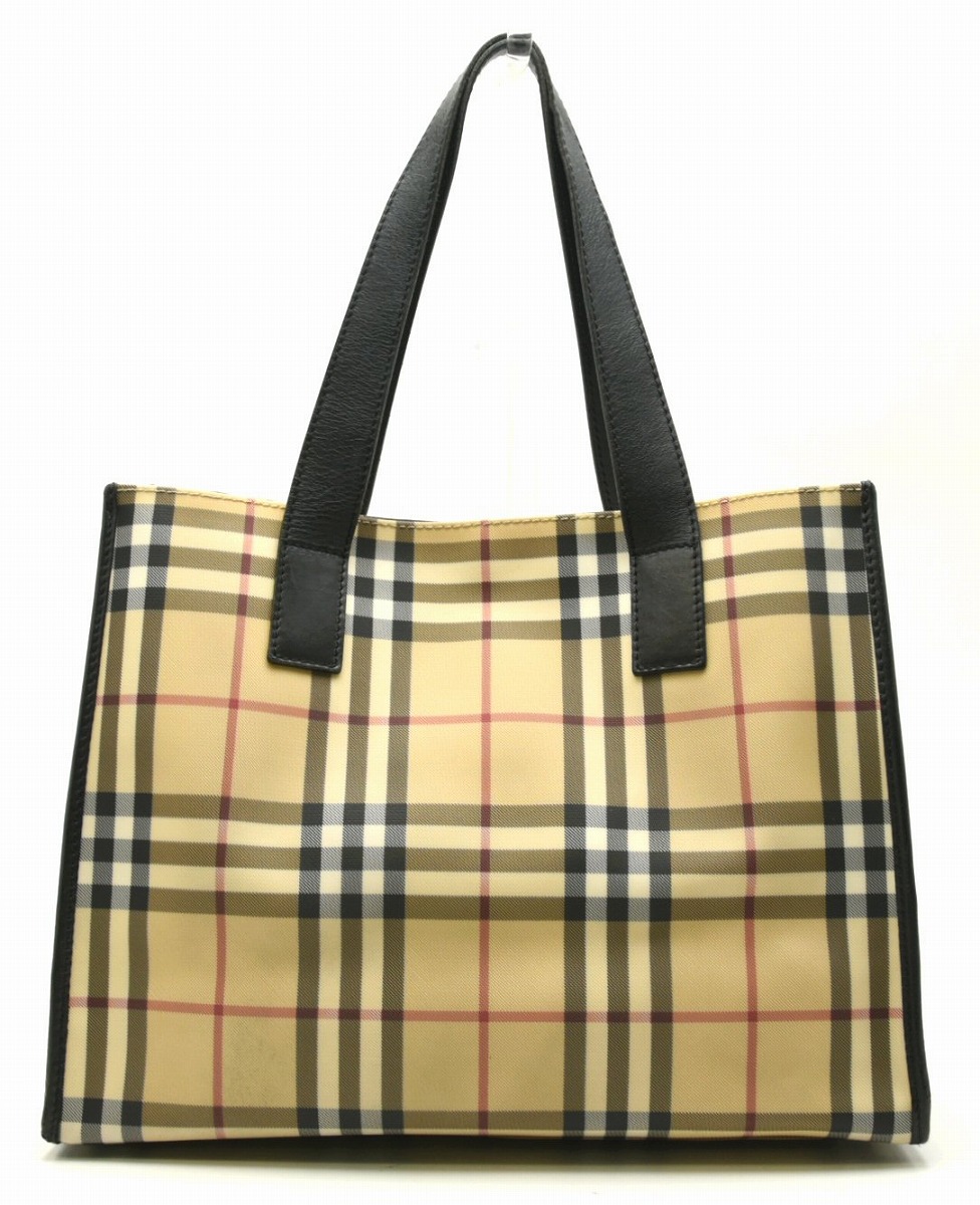 楽天市場】【バッグ】BURBERRY バーバリー ロンドン トートバッグ
